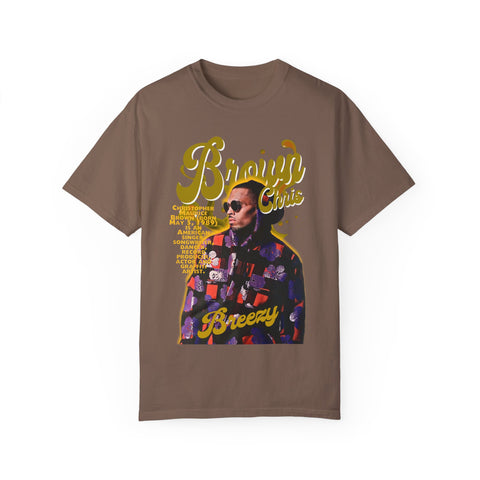 Breezy Summer Vibes Unisex Garment-Dyed T-Shirt
