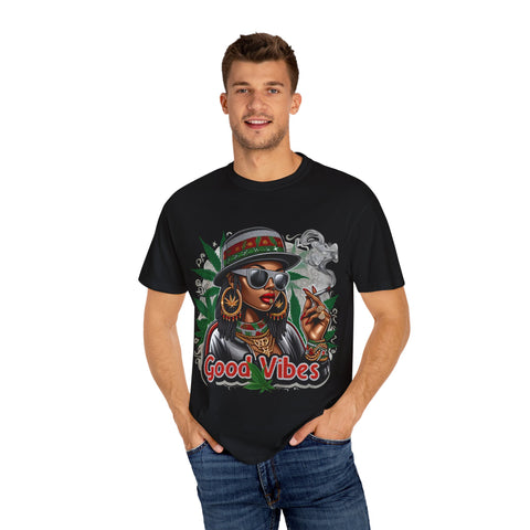 Cool Good Vibes Unisex Garment-Dyed T-shirt