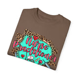 Norse Practitioner T-Shirt - Unisex Garment-Dyed Tee with Leopard Print Design