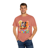 Chilling With My Peeps Unisex Garment-Dyed T-shirt | Fun Easter Graphic Tee