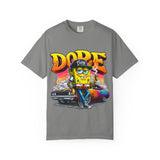 Dope SpongeBob Unisex Garment-Dyed T-Shirt - Fun Streetwear for Casual Vibes