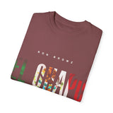 Unisex Garment-Dyed T-Shirt with 'EL CHAPU' Design - Casual Vibe, Perfect for Everyday Wear