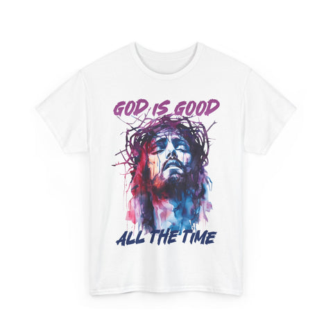 God is Good Unisex Heavy Cotton Tee - Inspirational Christian T-Shirt