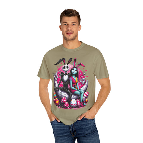 Easter Bunny Vibes Unisex Garment-Dyed T-Shirt