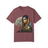 Stylish Woman with Money Graphic Unisex T-Shirt - Trendy Fashion Tee for Everyday Wear