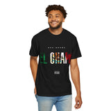 Unisex Garment-Dyed T-Shirt with 'EL CHAPU' Design - Casual Vibe, Perfect for Everyday Wear