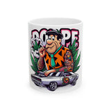 Dope Vibes Ceramic Mug – Fun Cartoon Design for Car and Tattoo Lovers, Perfect Gift!