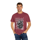 Unisex Skull and Leaves Graphic T-shirt - 'Sorry I'm Stoned 420'