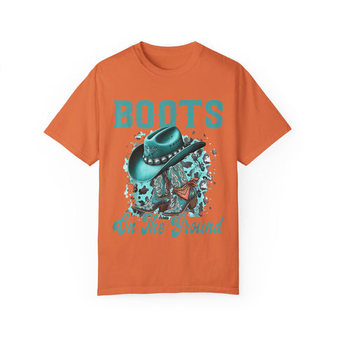 Cowboy Boots Graphic T-Shirt for Western Fashion Lovers