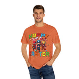 Hoppy Easter Unisex T-Shirt - Colorful Superhero Design