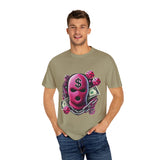 Unisex Garment-Dyed Graphic T-Shirt - Cash Rules Design