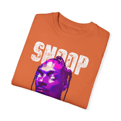 Vintage Snoop Dogg T-Shirt - Unisex Garment-Dyed Tee for Music Fans