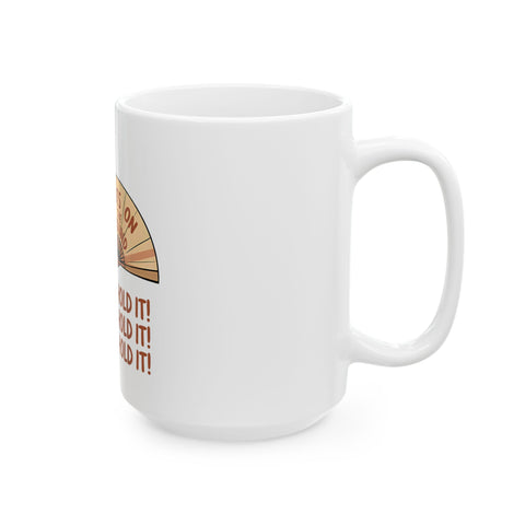 Western-Themed Ceramic Mug – Perfect for Cowboy Lovers!