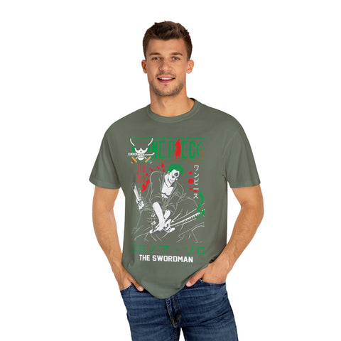 One Piece Swordman Unisex Garment-Dyed T-Shirt