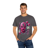 Unisex Garment-Dyed Graphic T-Shirt - Cash Rules Design