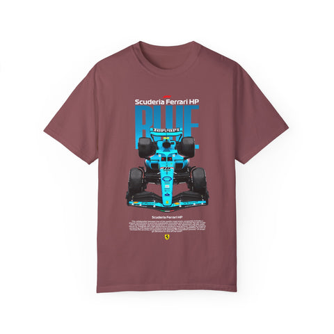 Scuderia Ferrari HP Unisex Garment-Dyed T-shirt - Racing Enthusiast Apparel