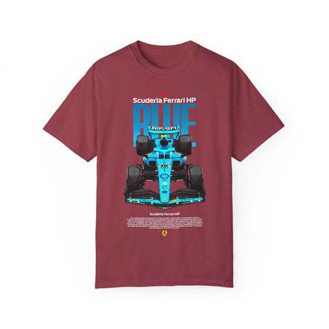 Scuderia Ferrari HP Unisex Garment-Dyed T-shirt - Racing Enthusiast Apparel