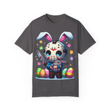 Cute Bunny Horror Unisex T-Shirt - Perfect for Easter Celebrations
