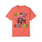 Hoppy Easter Unisex T-Shirt - Colorful Superhero Design