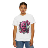 Unisex Garment-Dyed Graphic T-Shirt - Cash Rules Design