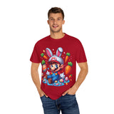 Cute Easter Character Unisex Garment-Dyed T-Shirt