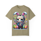 Cute Bunny Horror Unisex T-Shirt - Perfect for Easter Celebrations