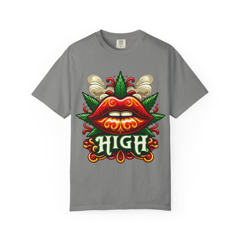 High Vibes Unisex Garment-Dyed T-Shirt