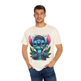 Vibrant Stitch-Inspired Unisex T-Shirt | Funky Streetwear Vibe | Perfect for Festivals and Casual Outings