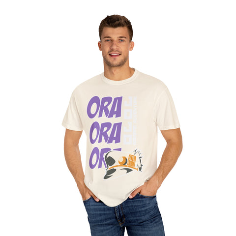 Adventure Awaits Unisex Garment-Dyed T-shirt - Perfect for Travel & Outdoors