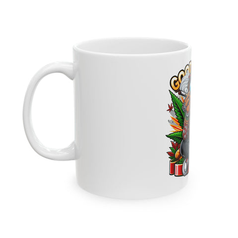 Good Vibes Lion Ceramic Mug - 11oz & 15oz