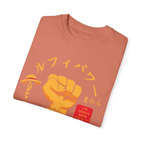 Unisex Luffy Power Graphic T-Shirt - King of Pirates Design
