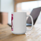 Boozy Cowgirl Ceramic Mug - Fun Drinkware for Western Lovers