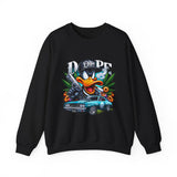 Cool Duck Graphic Crewneck Sweatshirt - Unisex Heavy Blend™ - DOPE Design