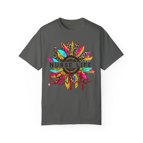 Nurse Life Unisex Garment-Dyed T-Shirt | Perfect Gift for Healthcare Heroes