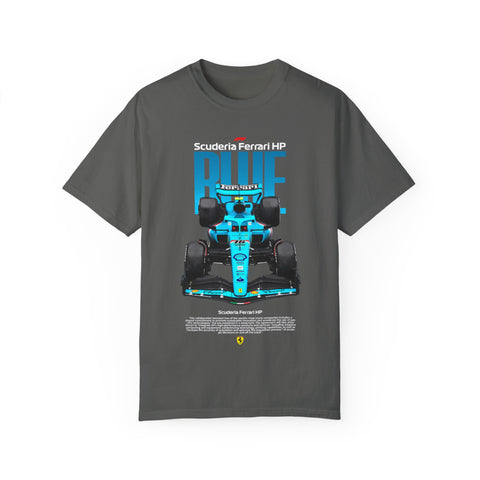 Scuderia Ferrari HP Unisex Garment-Dyed T-shirt - Racing Enthusiast Apparel