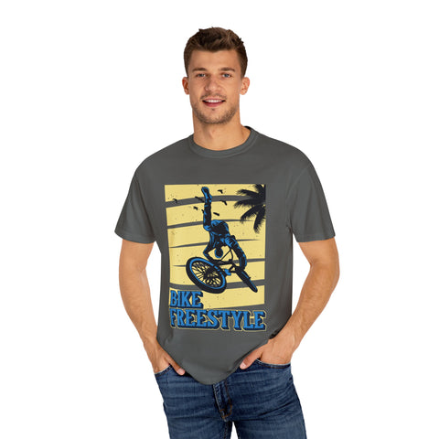 Unisex Bike Freestyle T-Shirt - Casual Graphic Tee for Cyclists