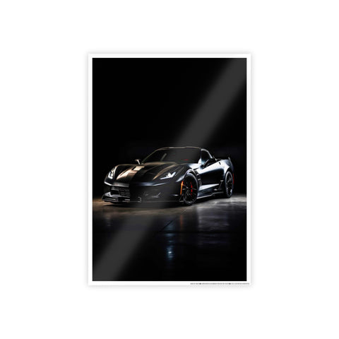 Glossy Car Poster | Stunning Sports Car Wall Art for Auto Enthusiasts