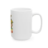 Colorful Bohemian Ceramic Mug – Perfect for Coffee Lovers