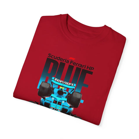 Speedster Unisex Garment-Dyed T-Shirt - Scuderia Ferrari HP Racing Design