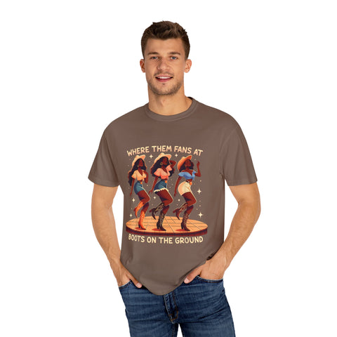 Women Empowerment Graphic T-Shirt - "Where Them Fans At"