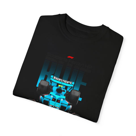 Speedster Unisex Garment-Dyed T-Shirt - Scuderia Ferrari HP Racing Design