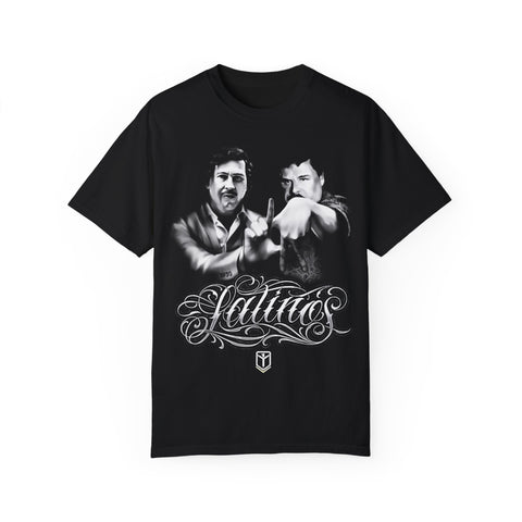 Unisex Garment-Dyed T-Shirt - Vintage Latino Graphic Tee