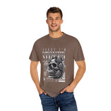 Unisex Skull and Leaves Graphic T-shirt - 'Sorry I'm Stoned 420'