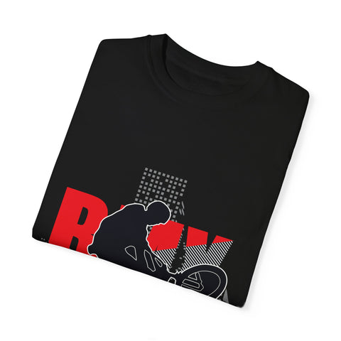 Freestyle BMX Unisex Garment-Dyed T-shirt