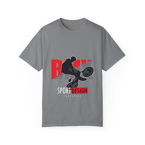 Freestyle BMX Unisex Garment-Dyed T-shirt