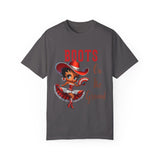 Boots On The Ground Unisex Garment-Dyed T-Shirt - Fun Western Style Tee for Festival Season