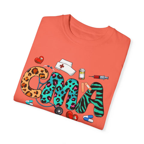 Fun Nurse Appreciation T-Shirt - Cute Animal Print Design