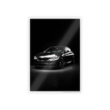 Luxury Car Gloss Poster - Modern Automotive Wall Art for Enthusiasts