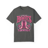 I Got My Boots on the Ground Unisex T-Shirt - Stylish Country Vibe, Perfect for Music Festivals and Casual Outings