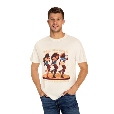 Women Empowerment Graphic T-Shirt - "Where Them Fans At"